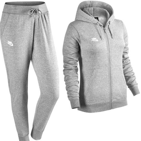 nike damen jogginganzug grau|nike joggingsanzüge damen.